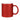 Glitzertasse mit Glitzerpartikeln | Rot