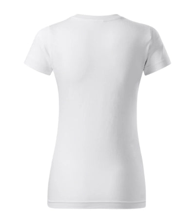 BASIC134 - Basic T-Shirt Damen | Weiß