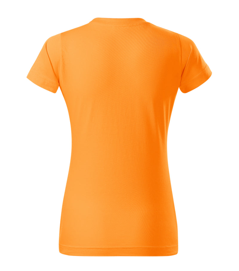 BASIC134 - Basic T-Shirt Damen | Mandarine Orange