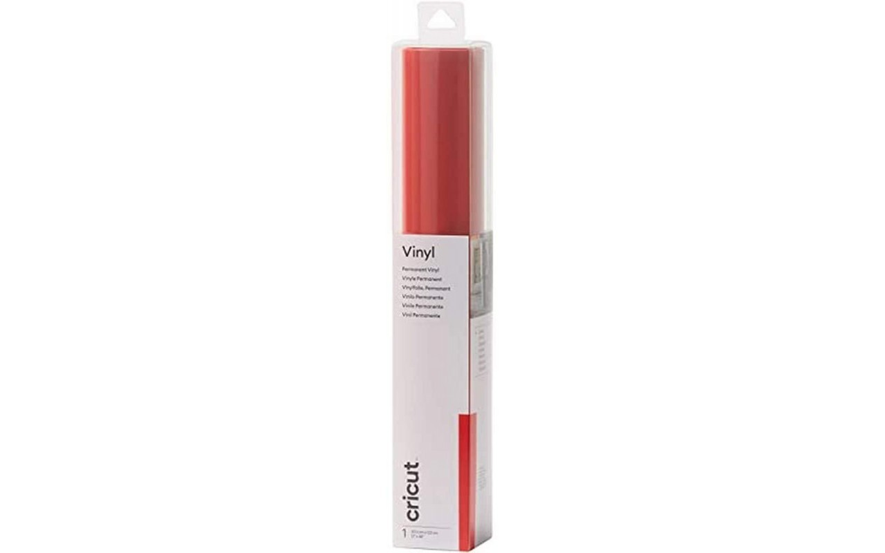 Cricut Premium Vinyl™ – Permanent 30x120cm (Rot)