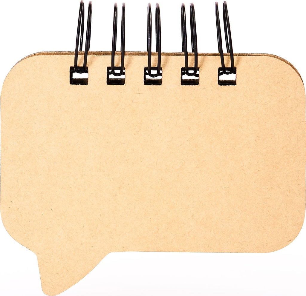 Haftnotizblock mit Ringen (Sprechblase)